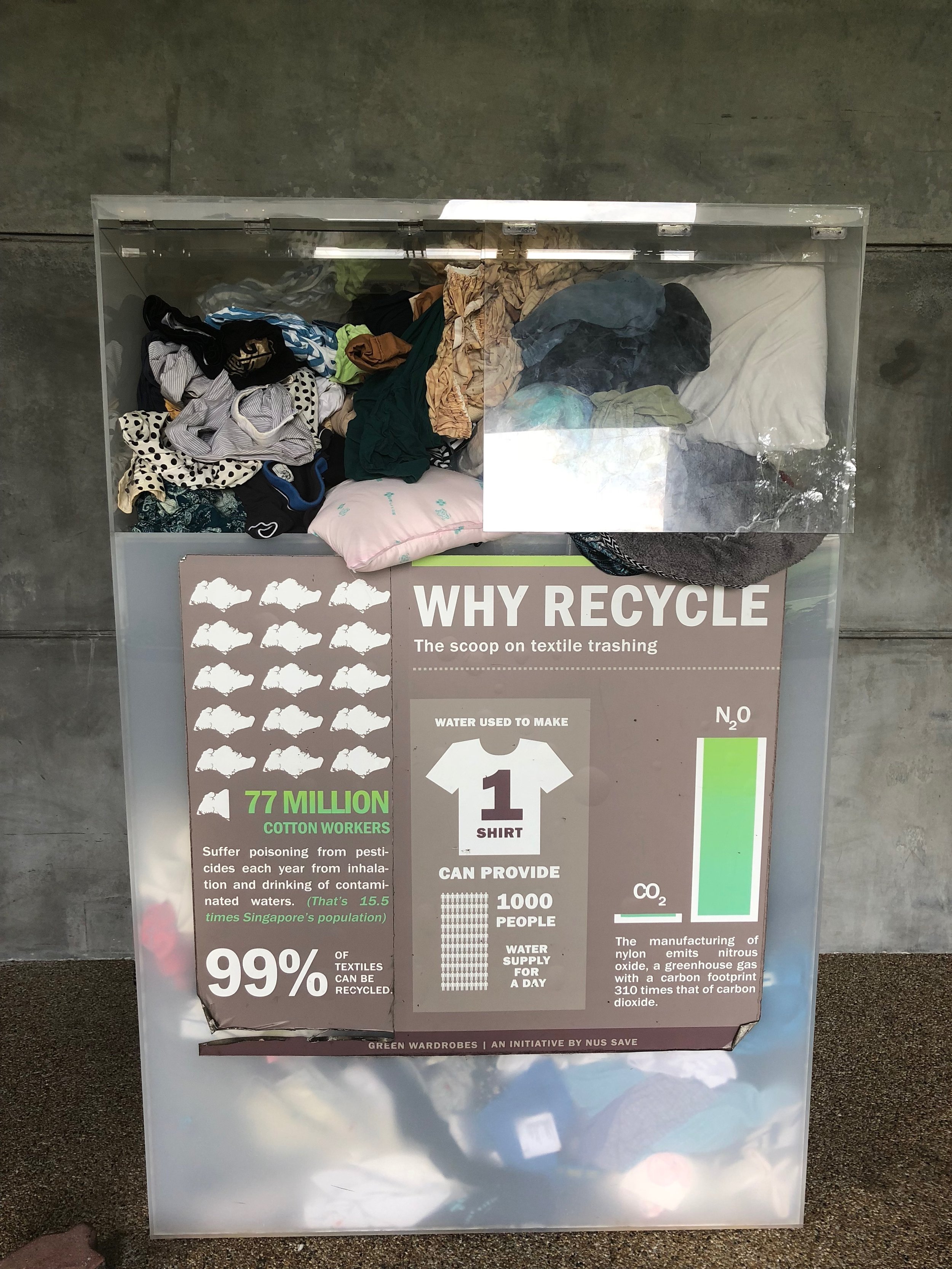 Partnering NUS Environment Group – 'Green Wardrobe'